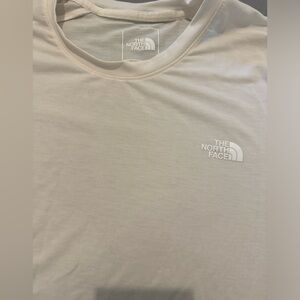 White North Face Shirt size large